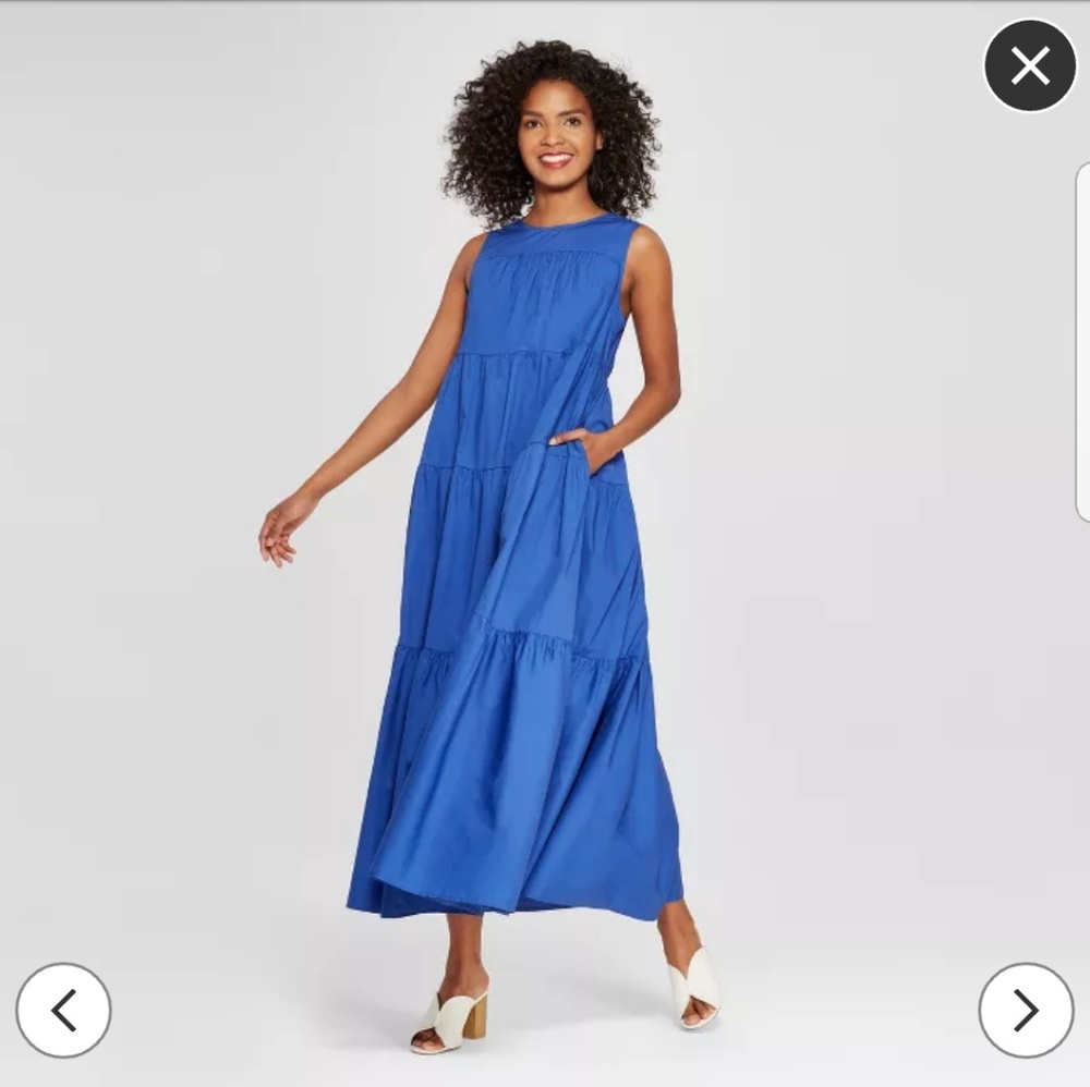 ISO Who What Wear tiered maxi dress